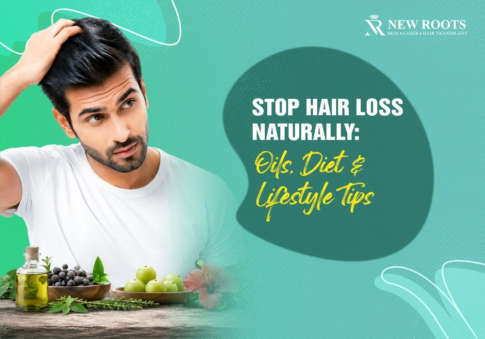 how to stop hair loss naturally